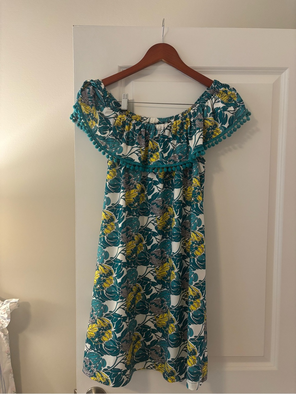 Joy Joy off the shoulder dress